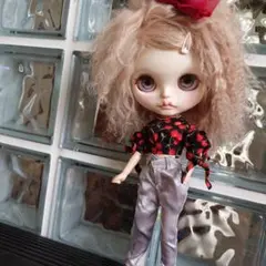 カスタム アイシードール アウトフィット付き❤ アイシードール ブライス 服 ドレス アウトフィット 1/6ドール