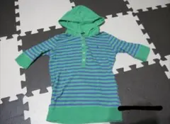 ラルフローレン　半袖カットソー　フード付き　4T　美品