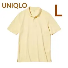 UNIQLO エアリズム コットンカノコポロシャツ Lサイズ