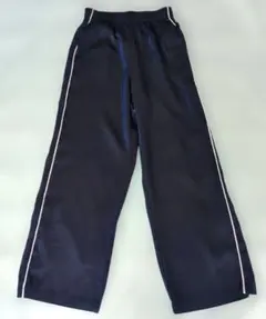 Dazy サイドライン ワイドパンツ M ネイビー