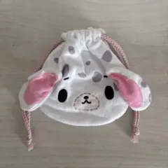 シュガーバニーズ ふわふわ巾着2 ぶちうさ
