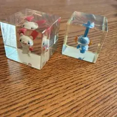 ポケモン プラスル ミズゴロウ クリスタル 樹脂製 フィギュアセット