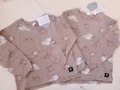 futafuta ふたクマ トレーナー 100 120 バースディ