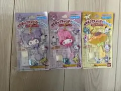 ロリポップキャンディチャーム　3本　マイメロ　クロミ　ポムポムプリン