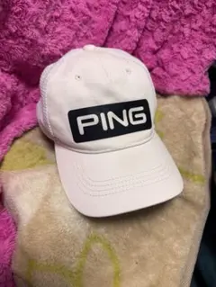 PING キャップ ホワイトのサムネイル
