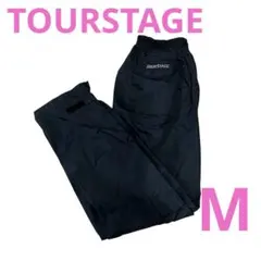 【美品】TOURSTAGE ツアーステージ レディース ゴルフ ナイロンパンツM