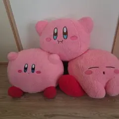 星のカービィ　ぬいぐるみ3体セット