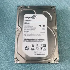 【中古品】Seagate 3.5インチ内蔵HDD Barracuda 3TB