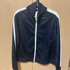 H&M ネイビー ジップアップジャケット