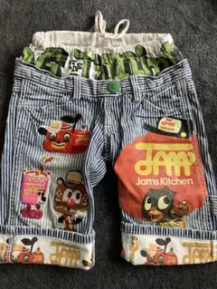 Jam ストライプハーフパンツ 110cm