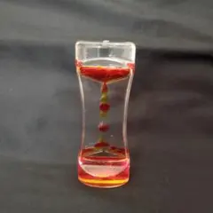 オイルタイマー アメーバータイプ　オイルモーション 　黄×オレンジ