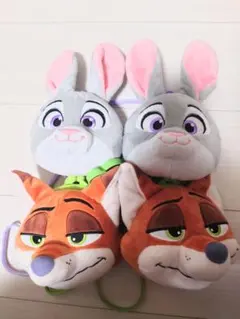 ズートピア コインケース　4個セット