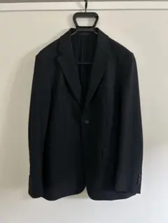 ユニクロ　ネイビーM ウールライク感動ジャケット・感動パンツセットアップ