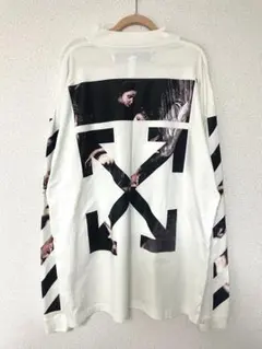 【L相当】オフホワイト カラヴァッジョ アロー ロンT 白 XS オーバーサイズ