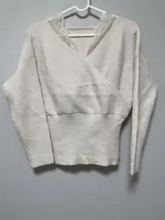 カシュクールニット