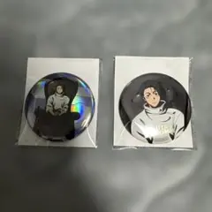 呪術廻戦プラザ　Chair:Black　缶バッジ　オーロラ　箔押し　乙骨憂太
