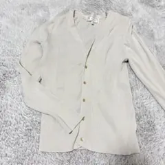 な*め様 ROPE PICNIC ベージュ Vネック カーディガン 38