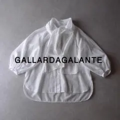 ■専用■美品 ガリャルダガランテ 2万円 シアー ボウタイブラウス ホワイト