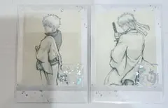 銀魂 銀時 パシャこれ 2枚セット 水墨画風 銀魂展