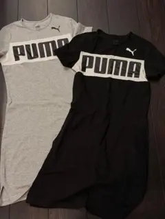 PUMA Tシャツワンピース 2枚セット Mサイズ1回のみ着用の美品です。のサムネイル