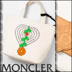 国内正規品レザーロゴMONCLERモンクレールジーニアスキャンバストートバックS