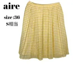 アリエス　aire スカート　ひざ丈　おしゃれ　かわいい　上品　36のサムネイル