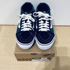【匿名配送】VANS SOPHNET. SK8-MID NAVY 26cmのサムネイル