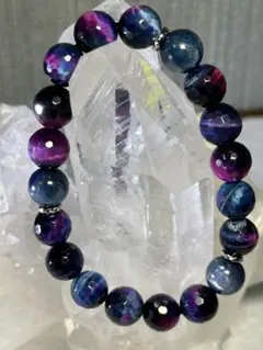 【迷いを断ち成功へ導く最強の組み合わ】GALAXYタイガーアイx極上カイヤナイト