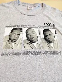 JAY-Z グレー Tシャツ 大きめ