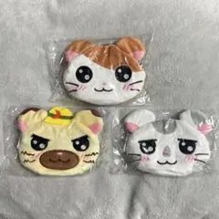 ハム太郎 ふわふわフェイスポーチ こうしくん タイショーくん ガチャガチャ