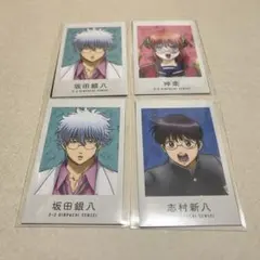 銀魂 3年Z組銀八 花やしき チェキ風フォトカード 4枚セット