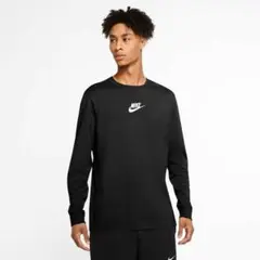 NIKE　ナイキ　JDI　バックプリント ロングスリーブ Tシャツ　黒　M