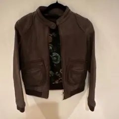 Hysteric Glamour レディースブラウンレザージャケット
