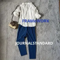 fog linen work アシャフレンチスリーブ リネン 2way ネイビー - メルカリ