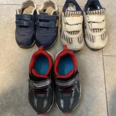 アシックス　ニューバランス　15センチ〜16センチ　3足組