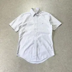 極美品 BROOKS BROTHERS BDシャツ 半袖 ストライプ パープル系のサムネイル