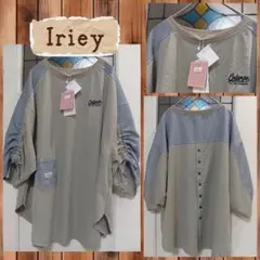 新品 ☆Iriey ドロスト袖 プルオーバー カットソー