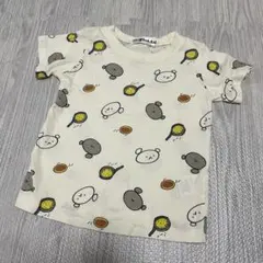 しろくまちゃんのほっとけーき　Tシャツ　総柄シャツ