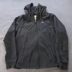 Hollister フード付きパーカー Mサイズ 黒