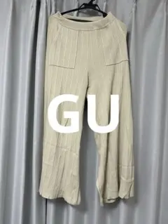 GU パンツ ホワイト