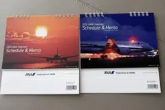 ANAスーパーフライヤーズ会員限定　卓上カレンダー　2025年　2026年　2冊のサムネイル