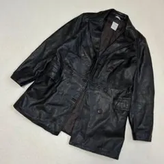 美品　イタリア製　VERA PELLE 本革　レザージャケット
