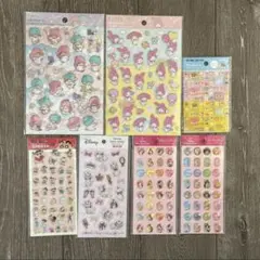 キャラクターシール 7枚セット ディズニー