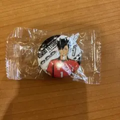 ハイキュー！！×くら寿司　缶バッジ　　黒尾鉄朗