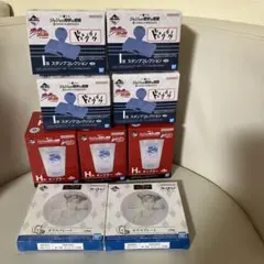 【一番くじ】ジョジョの奇妙な冒険 グッズ　スタンプ　タンブラー　ガラスプレート