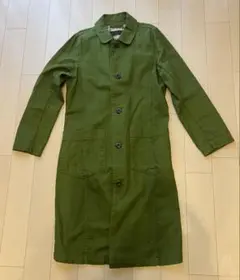 CUBE SUGAR スプリングコート　トレンチコート　ミリタリー　カーキ　M