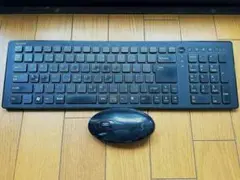 ジャンク品SONY VAIOワイヤレスキーボードマウスVGP-WKB11のサムネイル