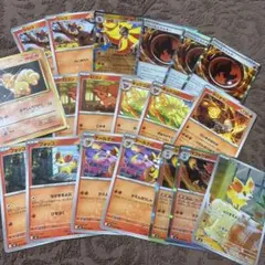 ニンジャスピナー　フォッコAR ロコン　シシコ　進化ライン　炎セット