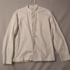 無印良品　メンズシャツ　XS　綿　オフホワイトのサムネイル