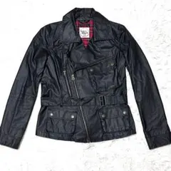 ドゥージエムクラス　ブリティッシュミラレーン コラボオイルドコットンライダース